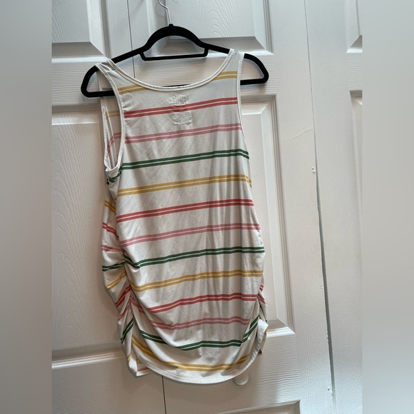 Time & Tru Maternity Stretch Tank Top Size Large - Picture 3 of 12